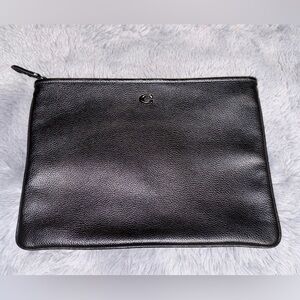 Coach Black Leather Pouch 28